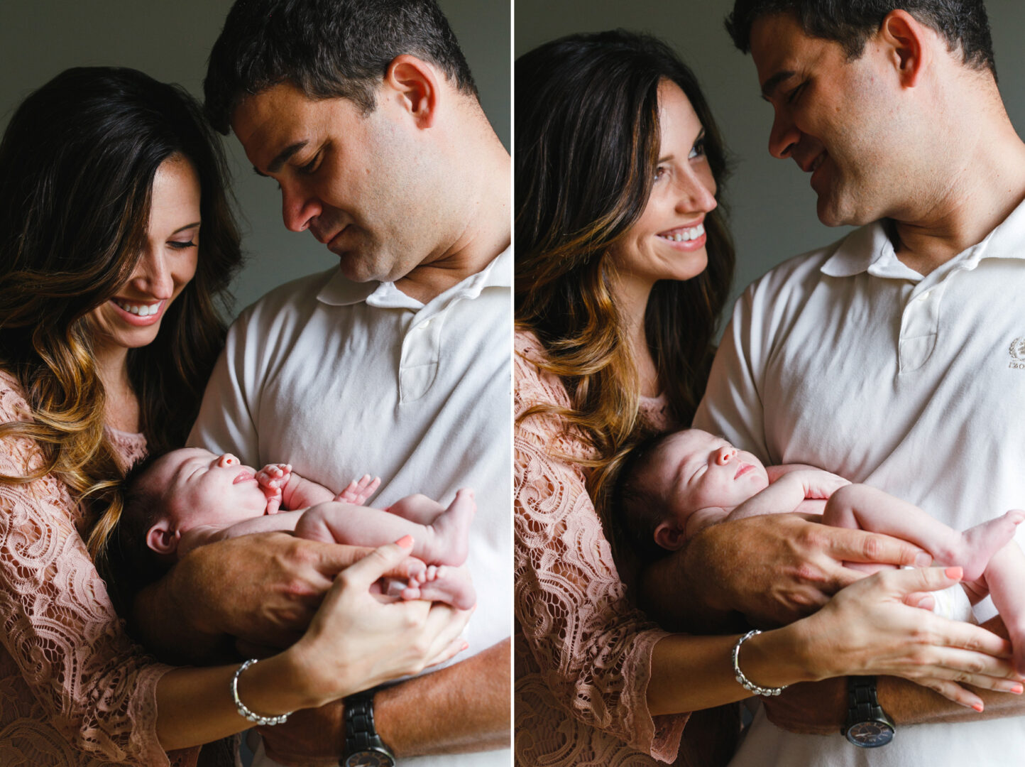 Lifestyle newborn photos in Phoenixville PA