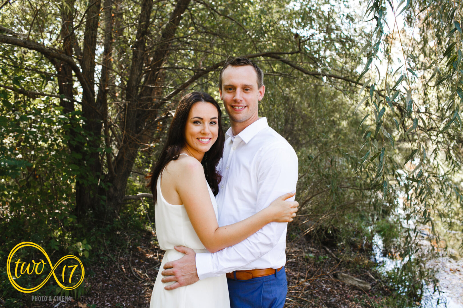 Fall engagement photos at Bellevue State Park. 