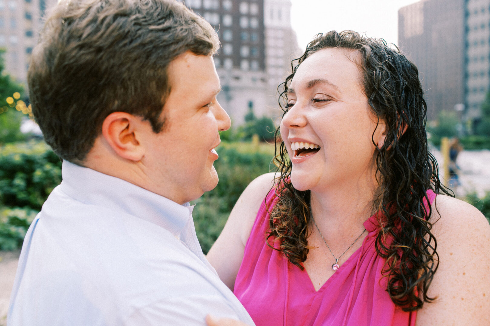 Philadelphia Engagement Session in Center City